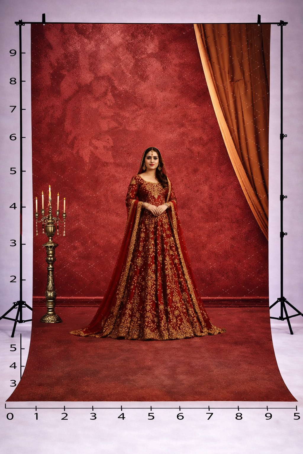 TRADITIONAL FOLK - PRINTED BACKDROP