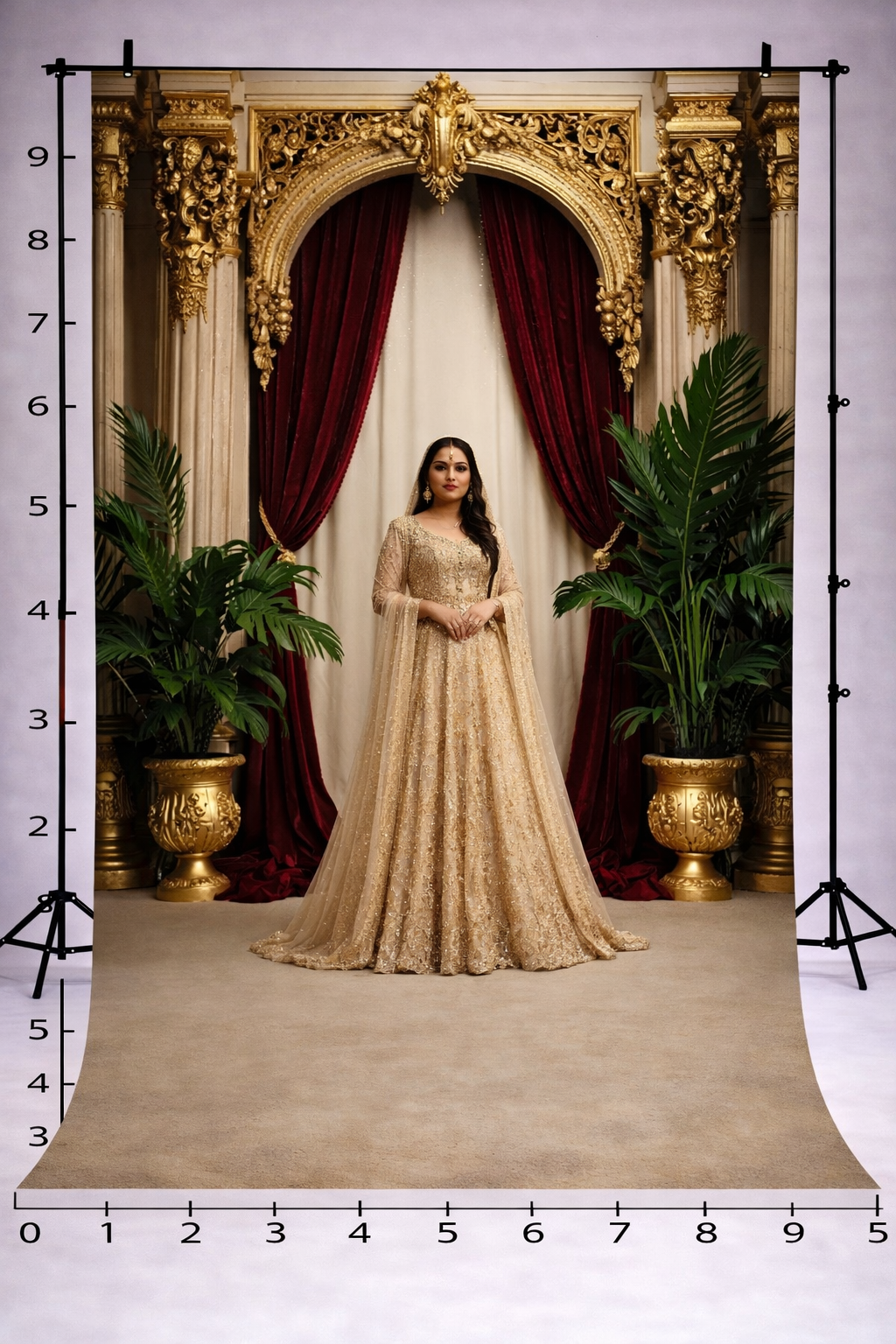 ROYAL ENTRANCE - PRINTED BACKDROP