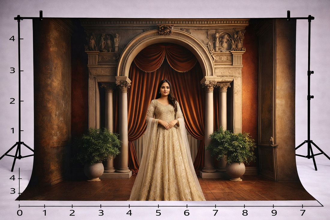 CLASSIC PALACE CHAMBER PRINTED BACKDROP