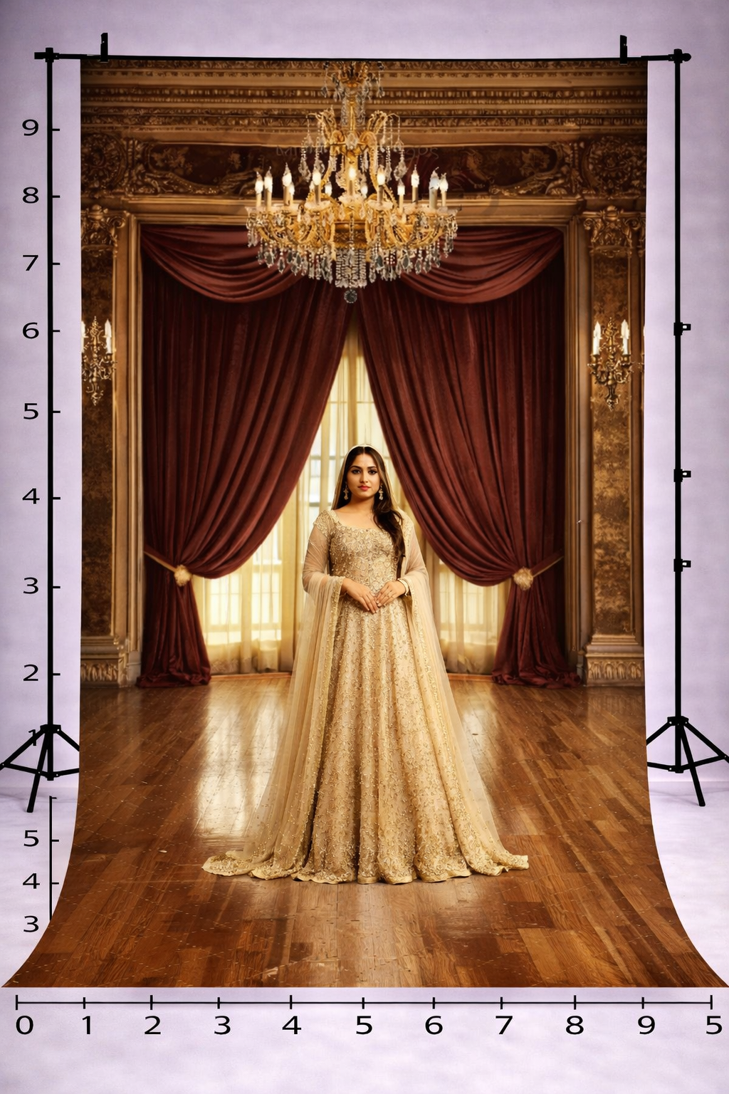 REGAL BALLROOM WINDOW - PRINTED BACKDROP