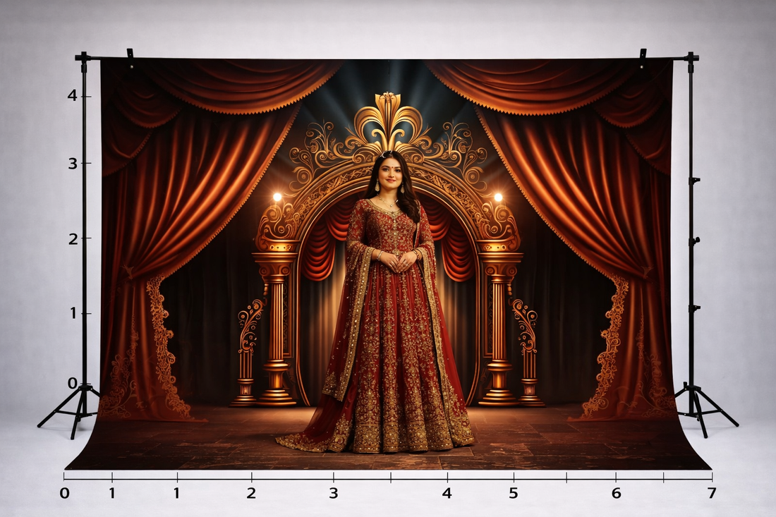CENTER STAGE - PRINTED BACKDROP