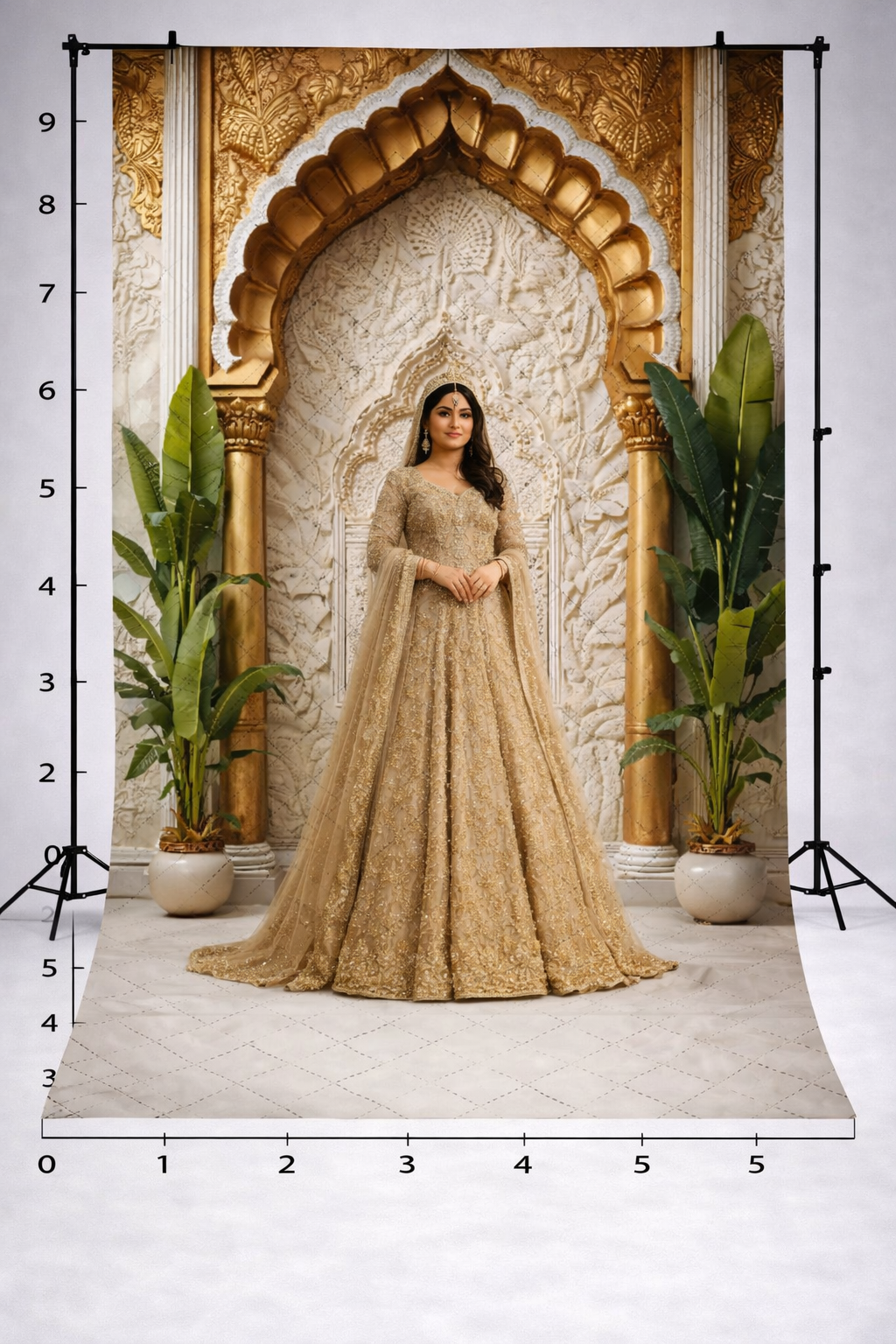 DOORWAY ARCH - PRINTED BACKDROP