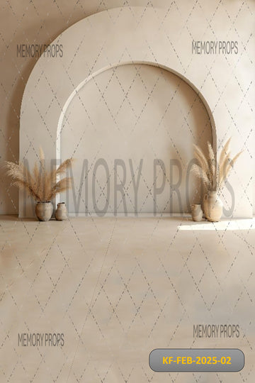BOHO ARCH - KIDS WITH FLOOR BACKDROP