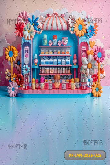 SWEET TREATS CANDYLAND - KIDS WITH FLOOR BACKDROP