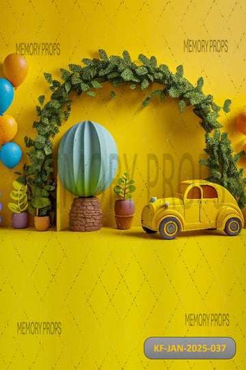 LITTLE YELLOW JOURNEY - KIDS WITH FLOOR BACKDROP