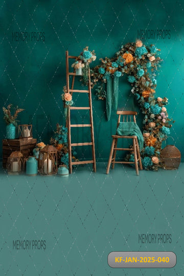 RUSTIC ROMANCE RETREAT - KIDS WITH FLOOR BACKDROP