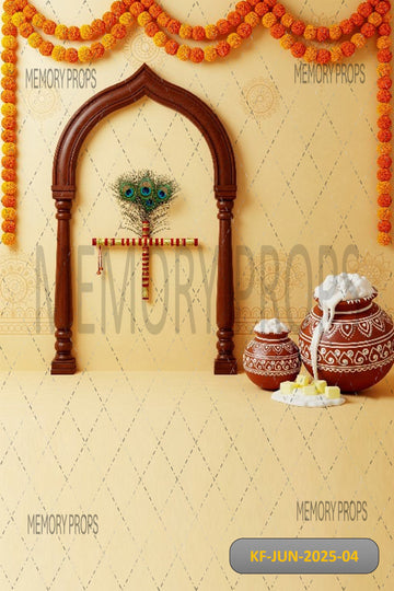 BUTTERED GRACE OF GOPAL - KIDS WITH FLOOR BACKDROP