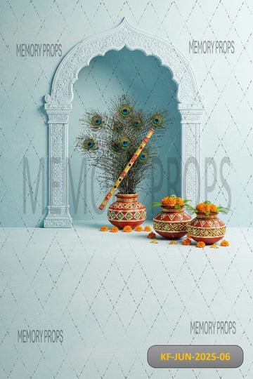 VRINDAVAN VESSEL OF LOVE - KIDS WITH FLOOR BACKDROP