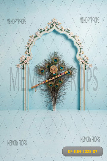 PEACOCK ELEGANCE - KIDS WITH FLOOR BACKDROP