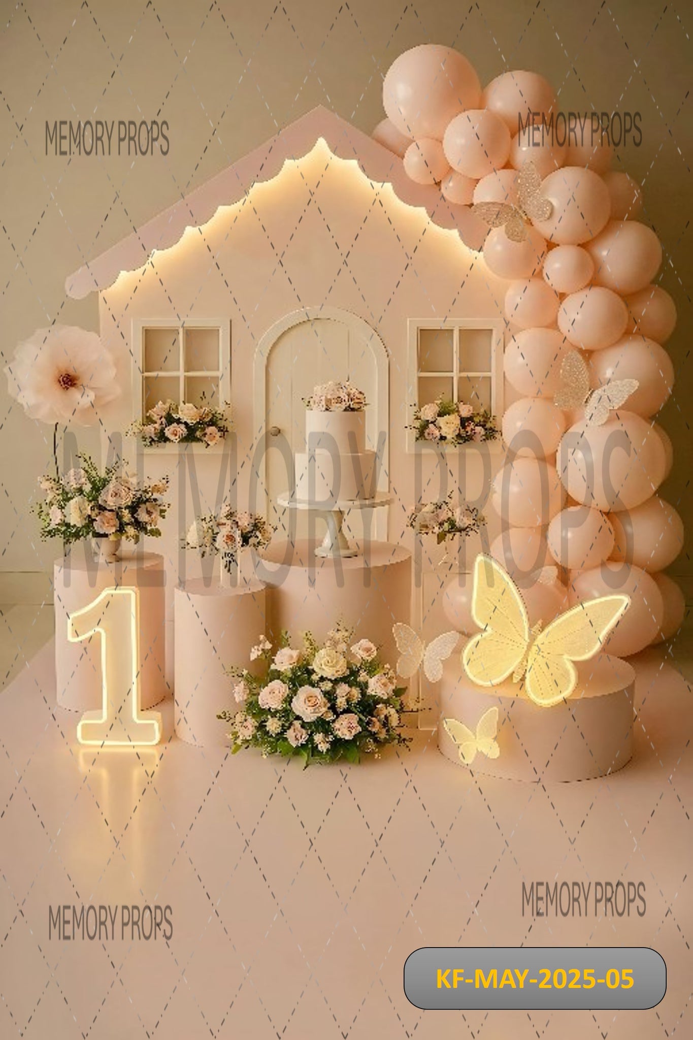 ENCHANTED DOLL HOUSE - KIDS WITH FLOOR BACKDROP