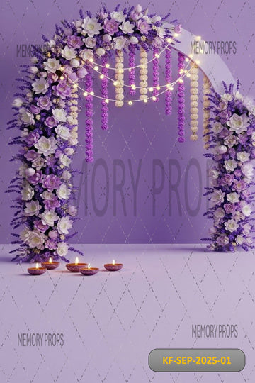 LAVENDER ELEGANCE - KIDS WITH FLOOR BACKDROP