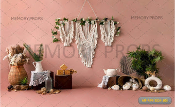 BOHO THEM - PRINTED BACKDROP