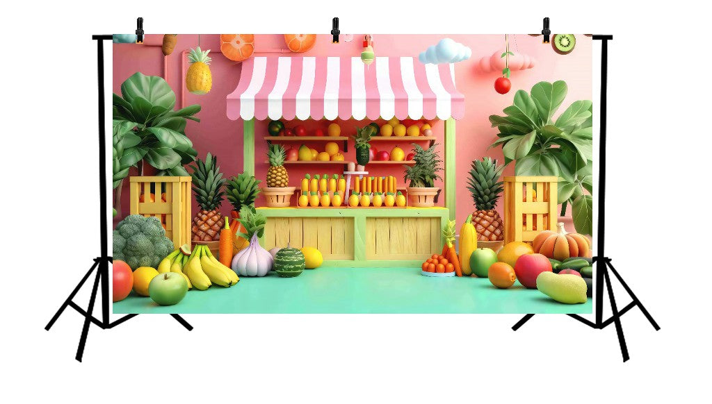 FRUIT FAIR - PRINTED BACKDROP