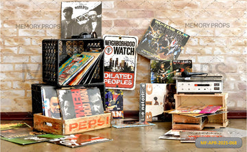 STREET RHYTHM RECORDS - PRINTED BACKDROP