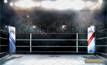 FIGHT NIGHT FURY - PRINTED BACKDROP