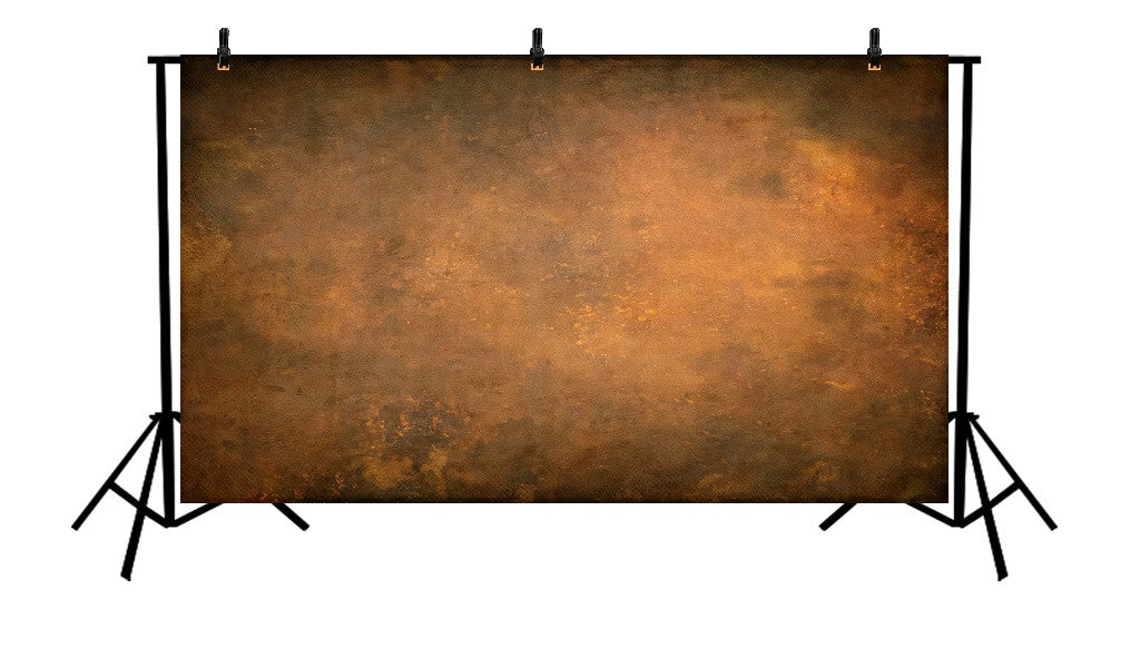BRONZE AND ORANGE - PRINTED BACKDROP