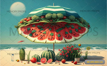 SUMMER FRUITSCAPE - PRINTED BACKDROP