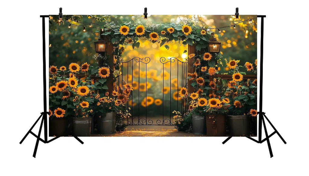 SUNRISE SANCTUARY - PRINTED BACKDROP