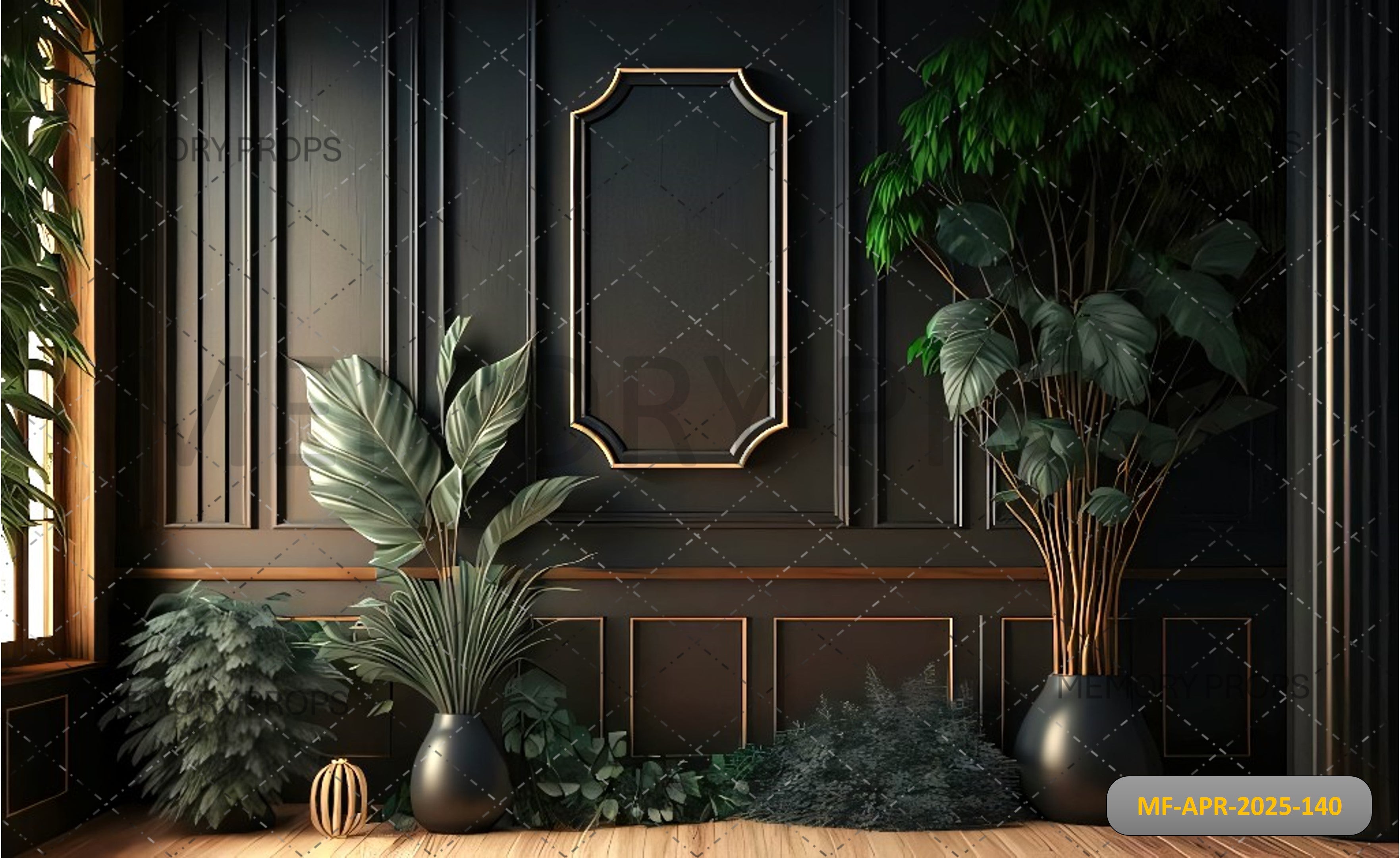 BLACKWALL BOTANICALS - PRINTED BACKDROP