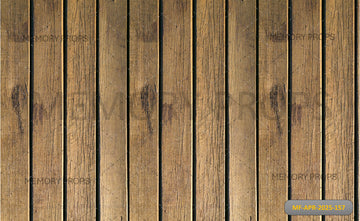 VINTAGE YELLOW WOOD - PRINTED BACKDROP