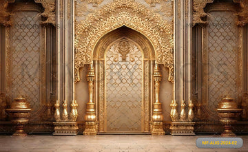 ARABIC ELEMENTS HALL - BABY PRINTED BACKDROPS