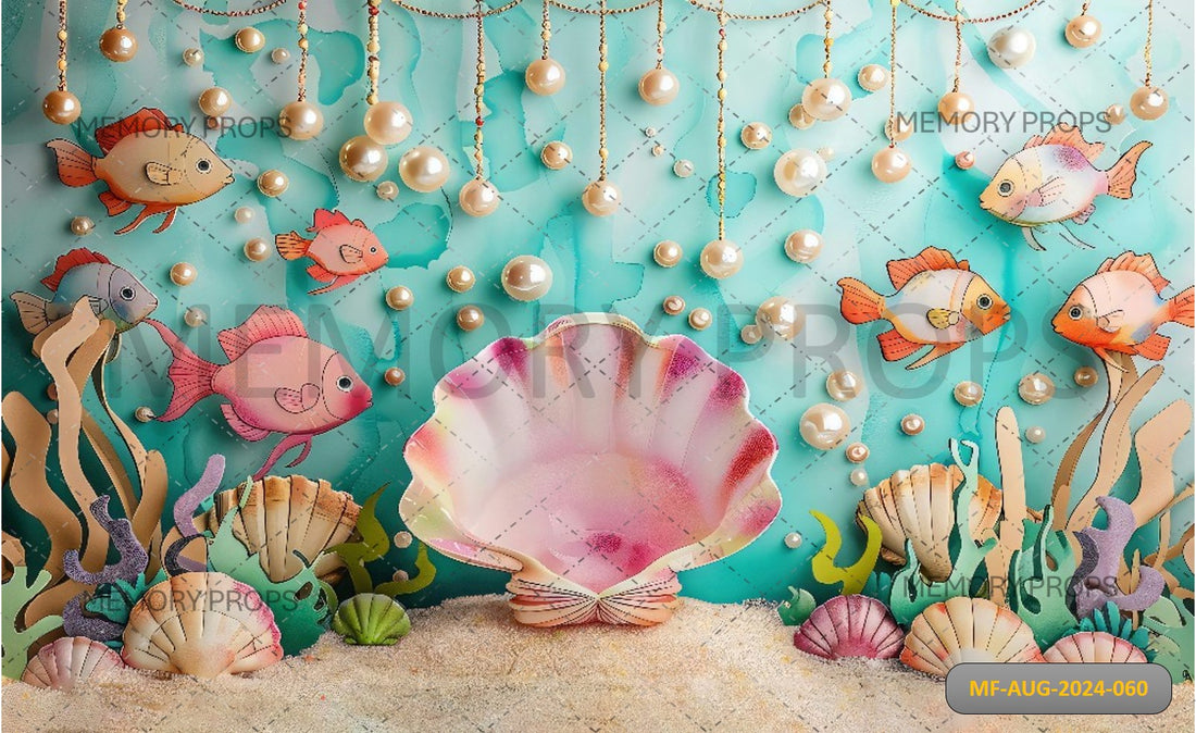 FISH LAND + SAND TEXTURE BACKDROPS