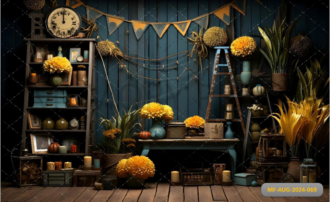 HOGWARTS THEME + WOODEN FLOORING BACKDROPS