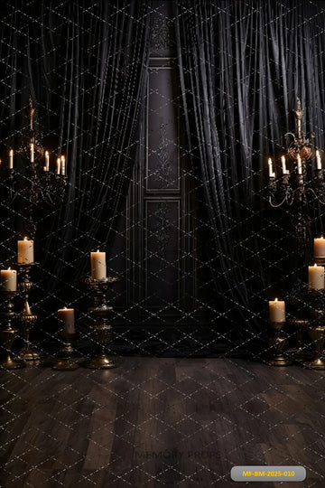 CANDLELIT NIGHT - PRINTED BACKDROP