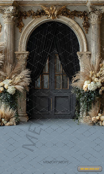 CLASSIC GOTHIC ARCH - PRINTED BACKDROP