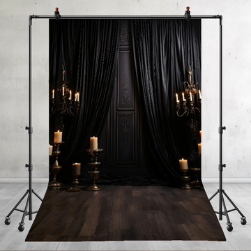 CANDLELIT NIGHT - PRINTED BACKDROP