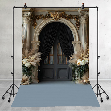 CLASSIC GOTHIC ARCH - PRINTED BACKDROP