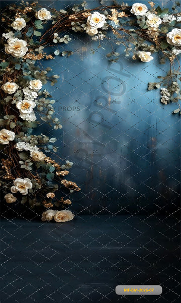 ENCHANTED NIGHT GARDEN - PRINTED BACKDROP