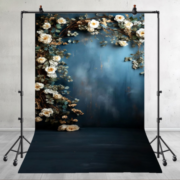 ENCHANTED NIGHT GARDEN - PRINTED BACKDROP