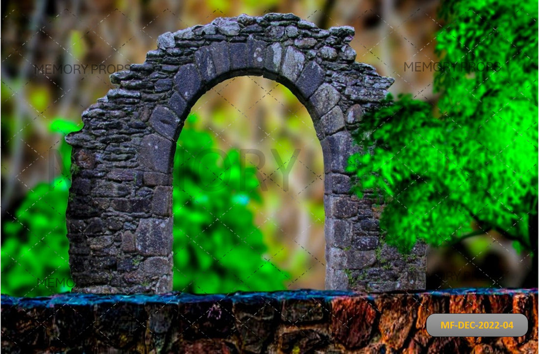 FOREST ARCH BOKEH SCENE + SONE TEXTURE BACKDROPS