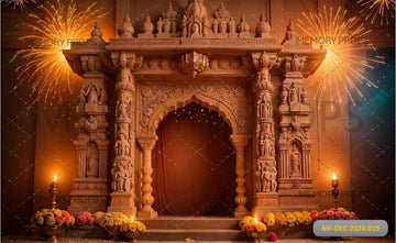 DIVINE DIWALI - PRINTED BACKDROP