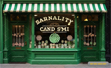 OLD SWEET SHOP - PRINTED BACKDROP