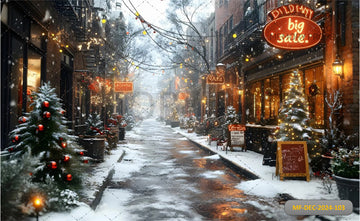 HOLIDAY HAVEN - PRINTED BACKDROP