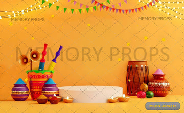 HOLI HUES - PRINTED BACKDROP