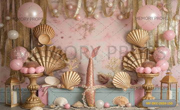 MERMAID THEME - PRINTED BACKDROP