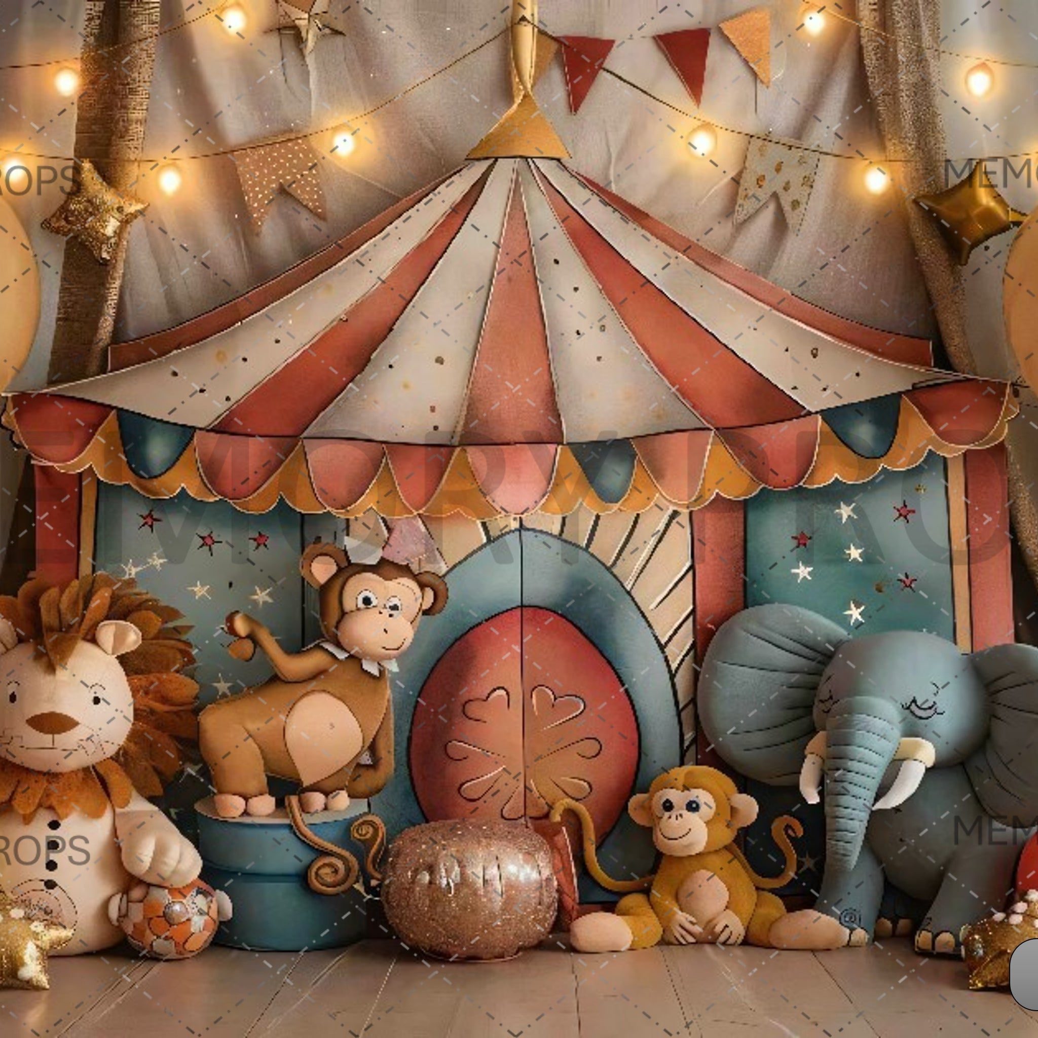 CIRCUS WONDERLAND - PRINTED BACKDROP