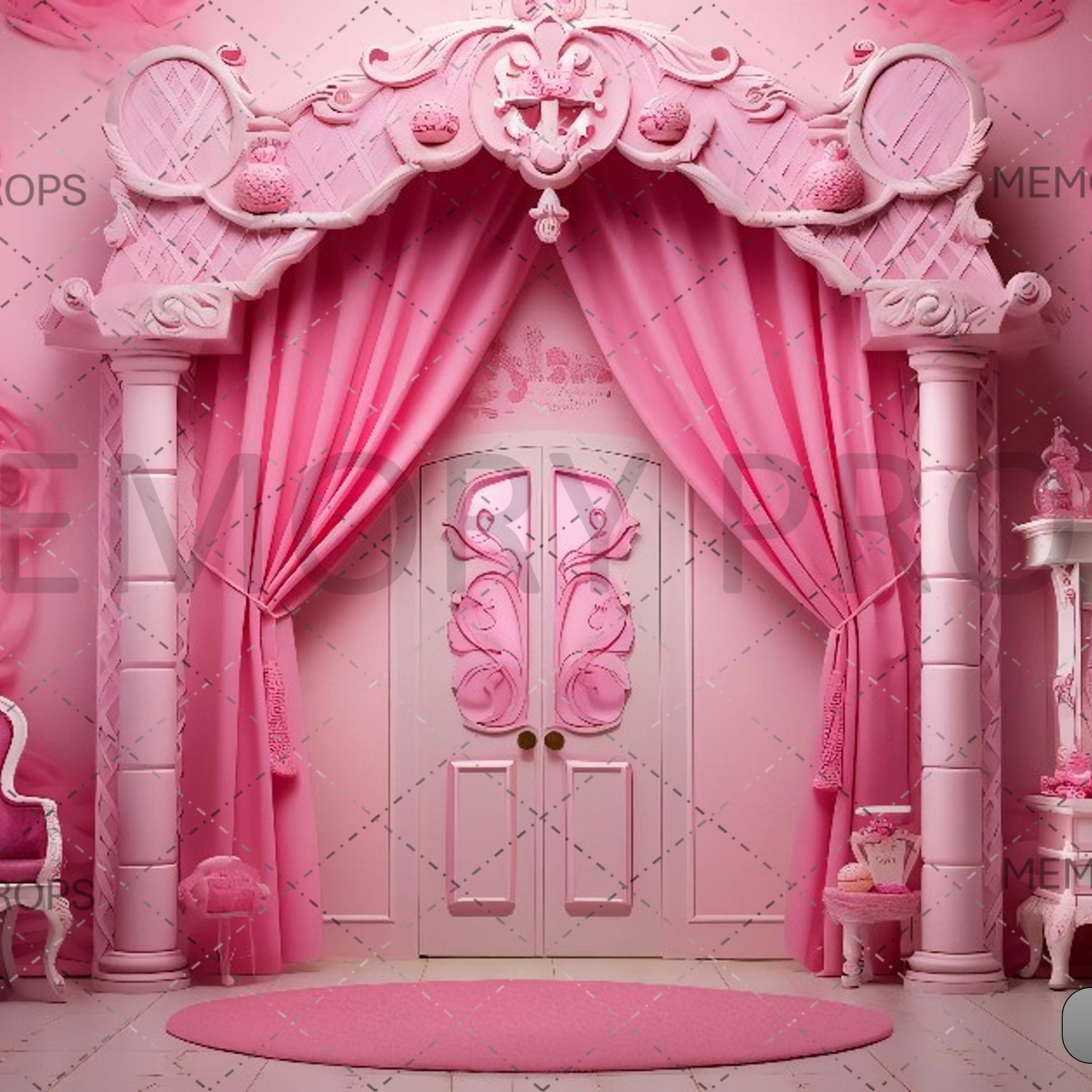 ROYAL BLUSH BOUTIQUE - PRINTED BACKDROP