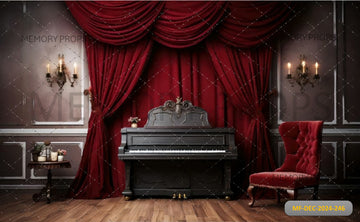 RUBY ROOM RHAPSODY - PRINTED BACKDROP