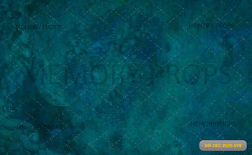 TEXTURED TEAL ABSTRACT - PRINTED BACKDROP