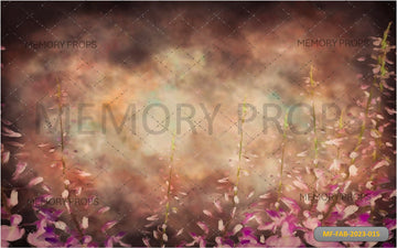 FLORAL GRUNGE - PRINTED BACKDROP