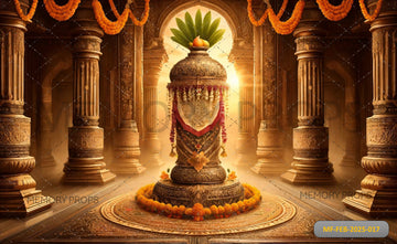 TEMPLE OF DEVOTION - PRINTED BACKDROP