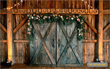 RUSTIC BURN - PRINTED BACKDROP