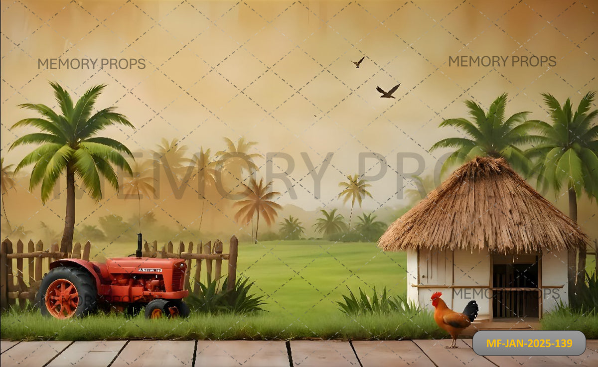 Primitive Backdrop Bring Charm Of Rustic Printed Backdrops