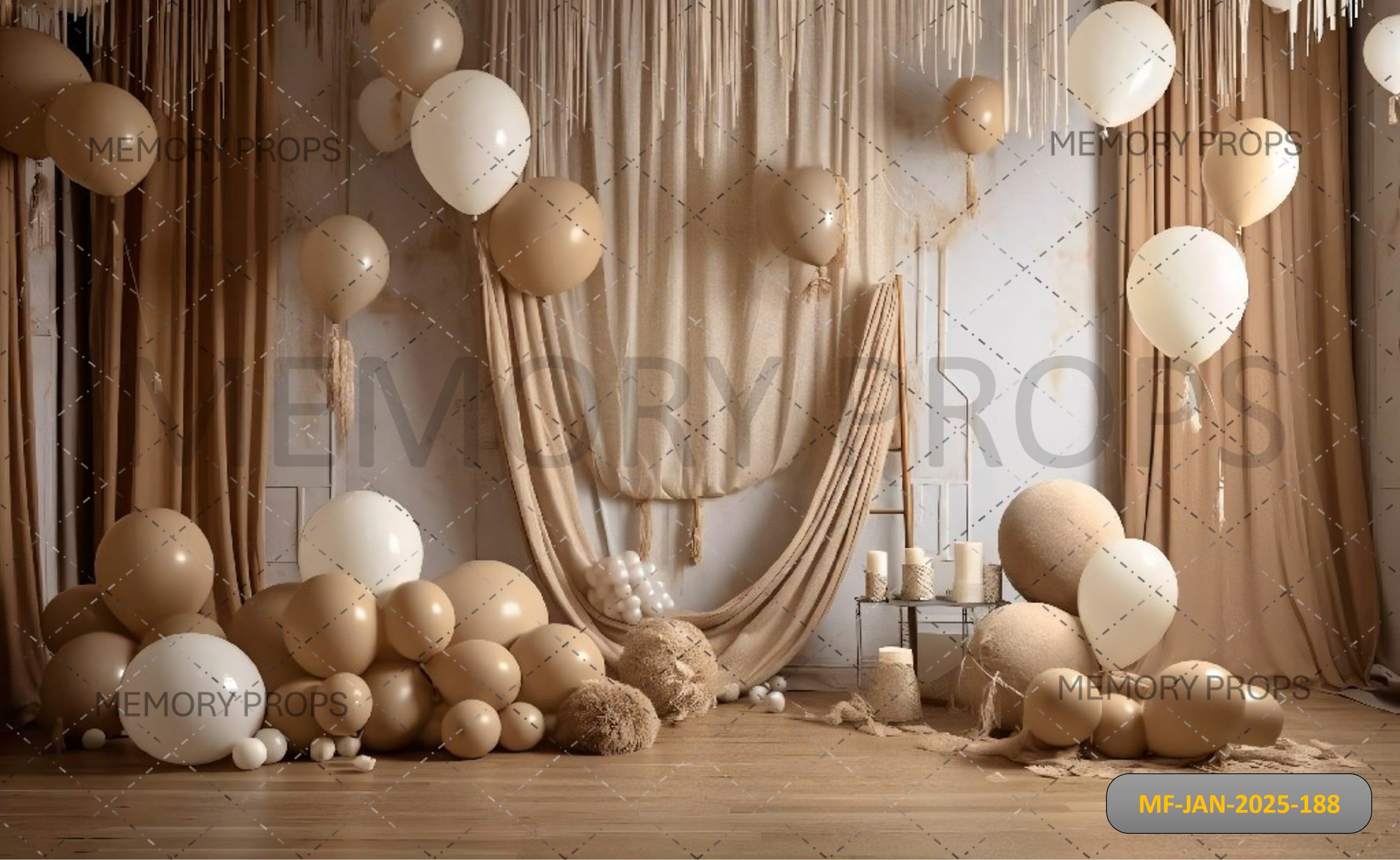 Room With A Crib Printed Backdrops