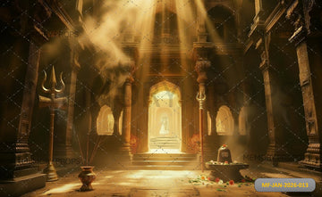 GOLDEN TEMPLE HALL - PRINTED BACKDROP