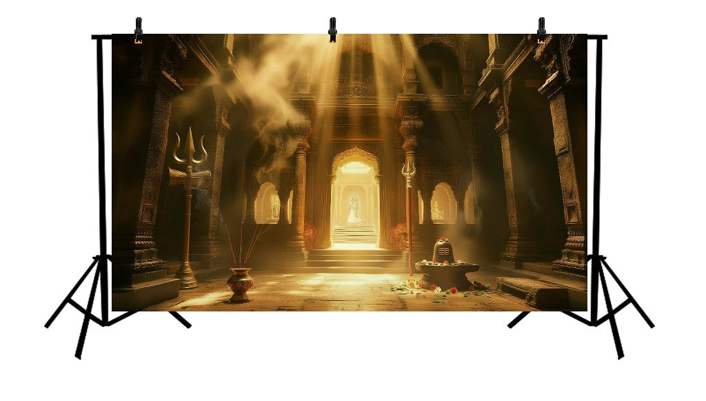 GOLDEN TEMPLE HALL - PRINTED BACKDROP